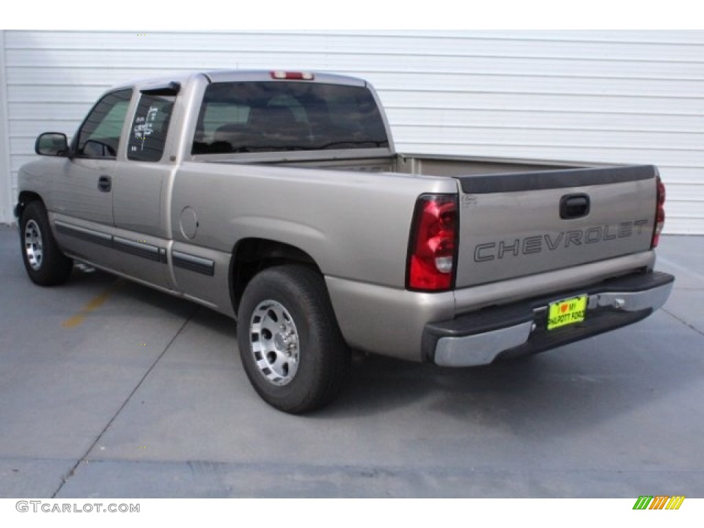 2001 Silverado 1500 Extended Cab - Light Pewter Metallic / Graphite photo #8