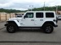 2018 Bright White Jeep Wrangler Unlimited Rubicon 4x4  photo #2