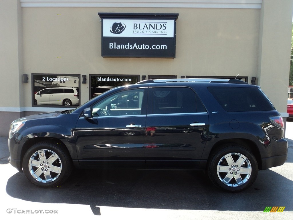 Dark Sapphire Blue Metallic GMC Acadia Limited