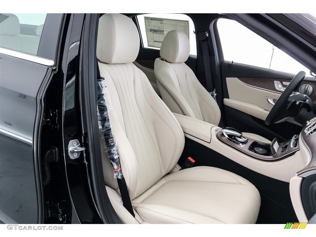 2018 E 300 Sedan - Black / Macchiato Beige/Black photo #2