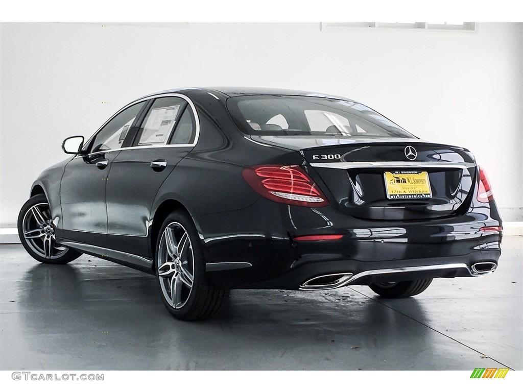 2018 E 300 Sedan - Black / Macchiato Beige/Black photo #3