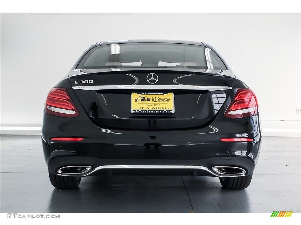 2018 E 300 Sedan - Black / Macchiato Beige/Black photo #4