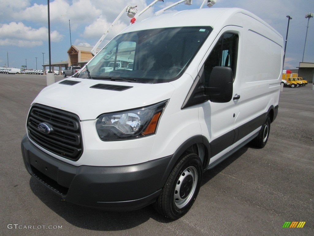 Oxford White 2018 Ford Transit Van 250 MR Regular Exterior Photo #127562568