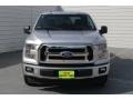 2017 Ingot Silver Ford F150 XLT SuperCrew  photo #2