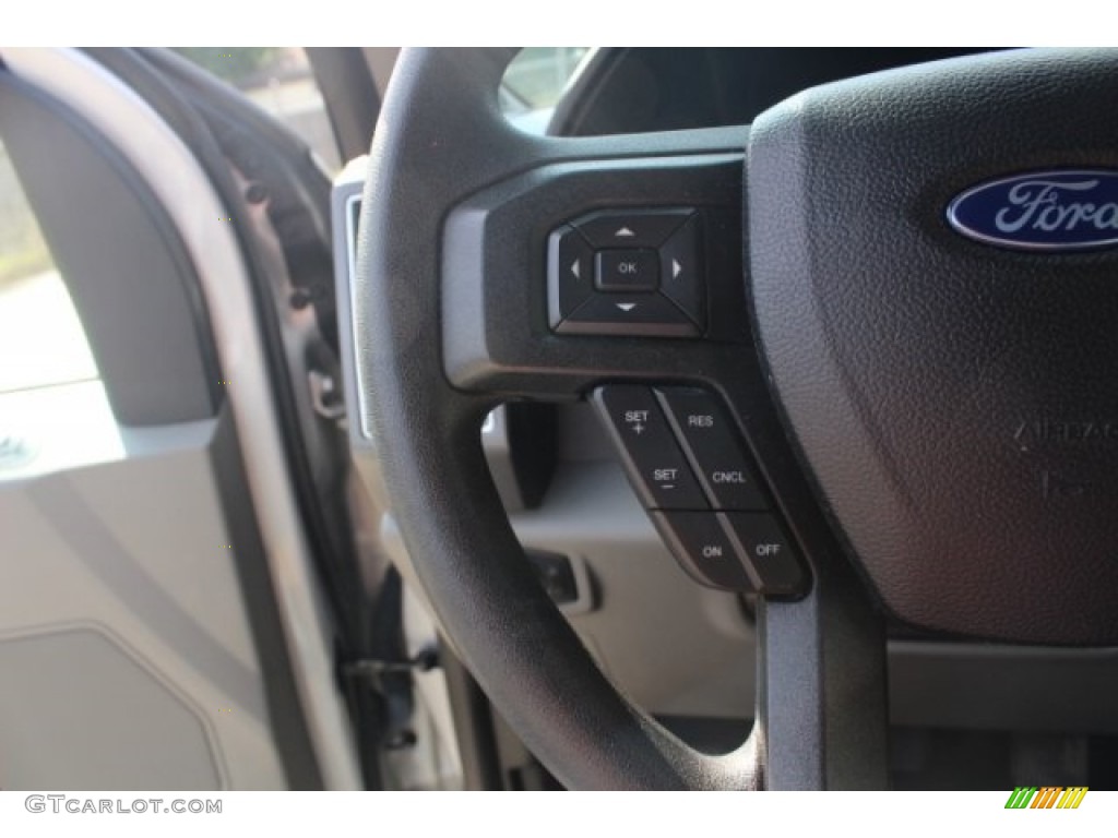 2017 F150 XLT SuperCrew - Ingot Silver / Earth Gray photo #18