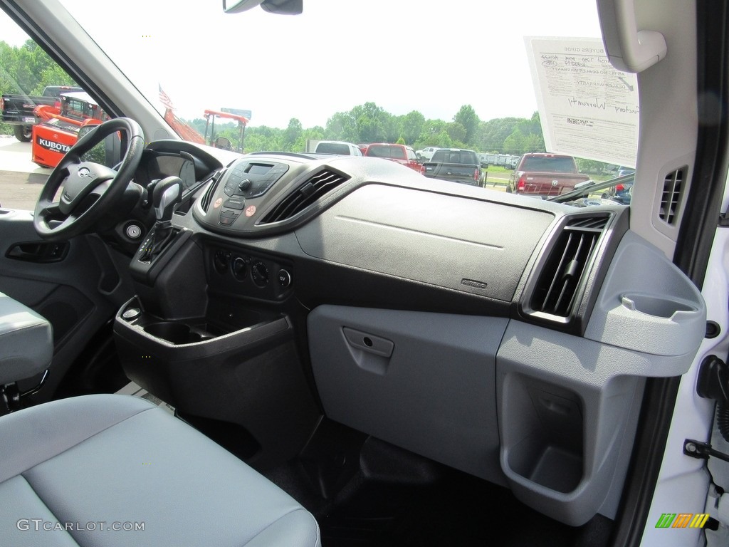 2018 Ford Transit Van 250 MR Regular Charcoal Black Dashboard Photo #127563144