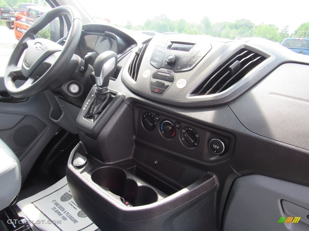 2018 Ford Transit Van 250 MR Regular Charcoal Black Dashboard Photo #127563207