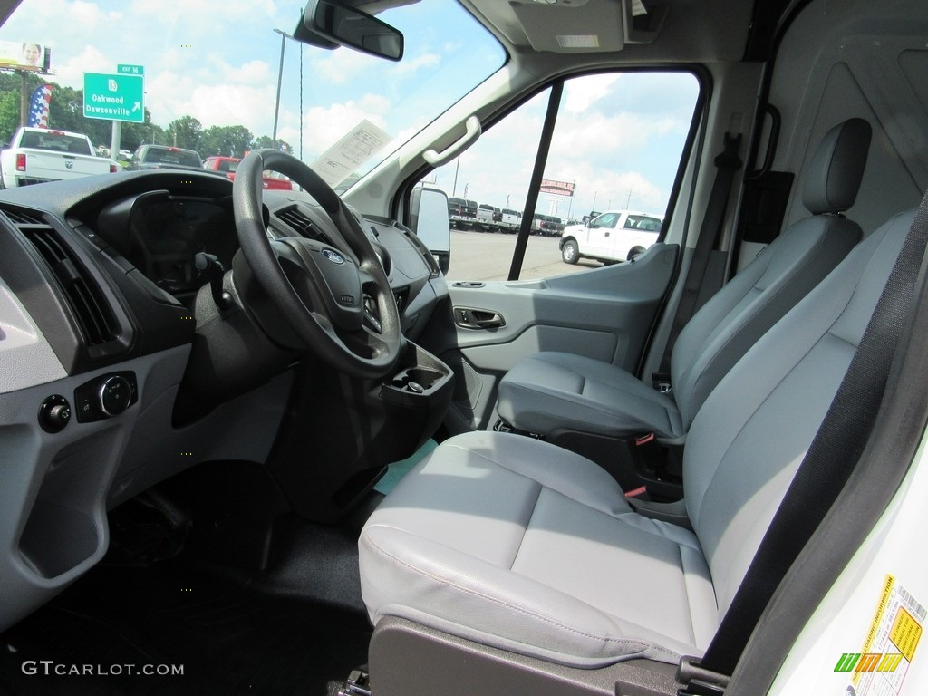 Charcoal Black Interior 2018 Ford Transit Van 250 MR Regular Photo #127563267
