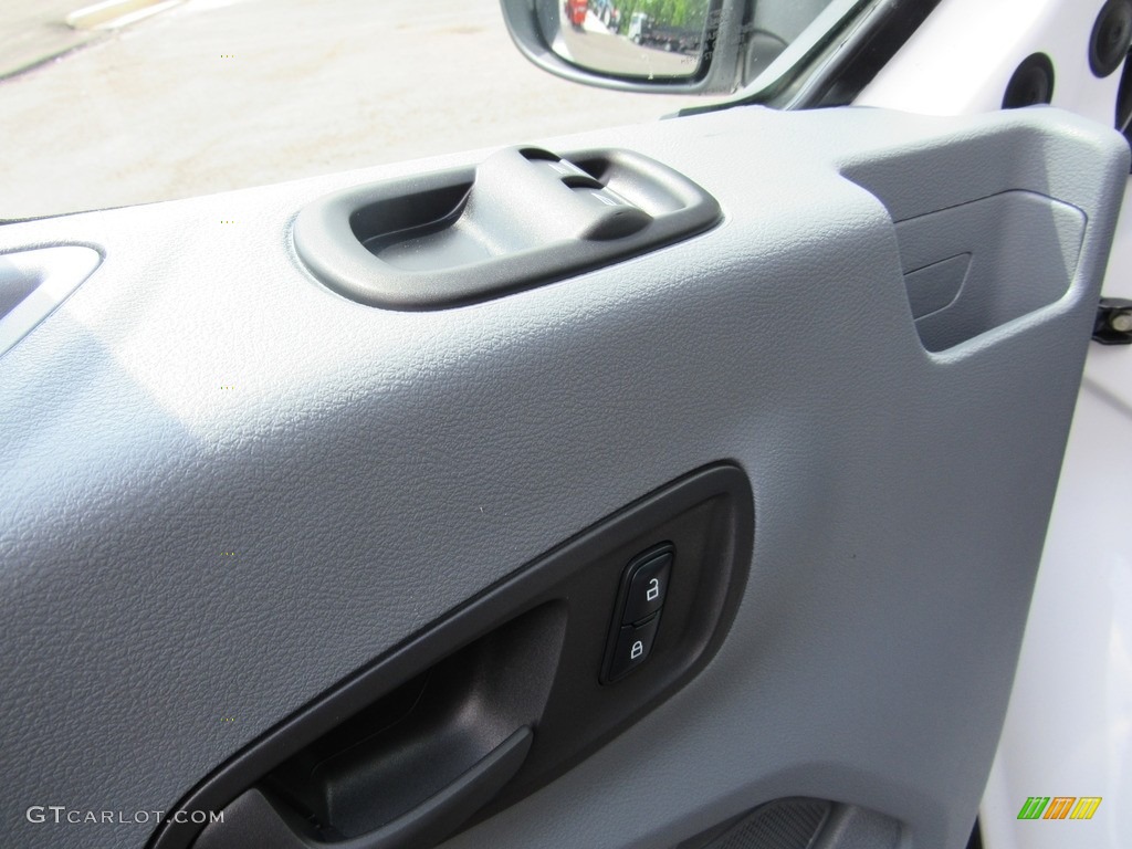2018 Ford Transit Van 250 MR Regular Charcoal Black Door Panel Photo #127563408