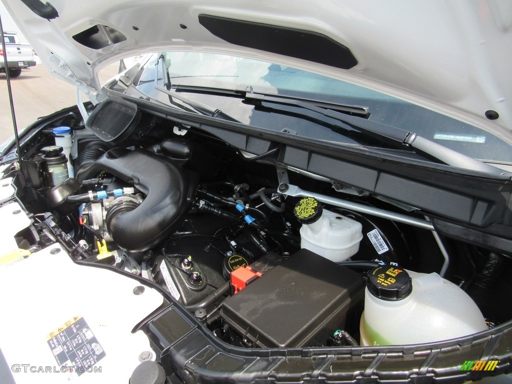 2018 Ford Transit Van 250 MR Regular 3.7 Liter DOHC 24-Valve Ti-VCT Flex-Fuel V6 Engine Photo #127563468