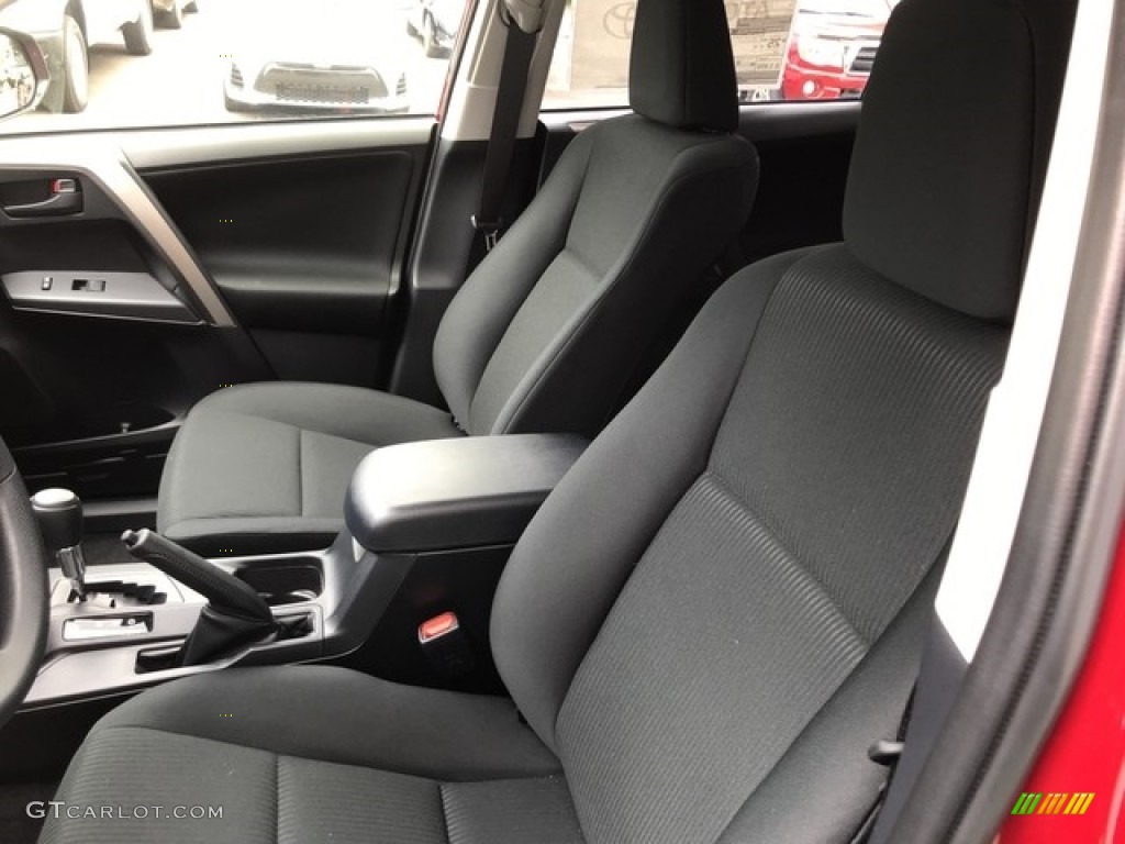 2018 RAV4 LE - Ruby Flare Pearl / Black photo #8