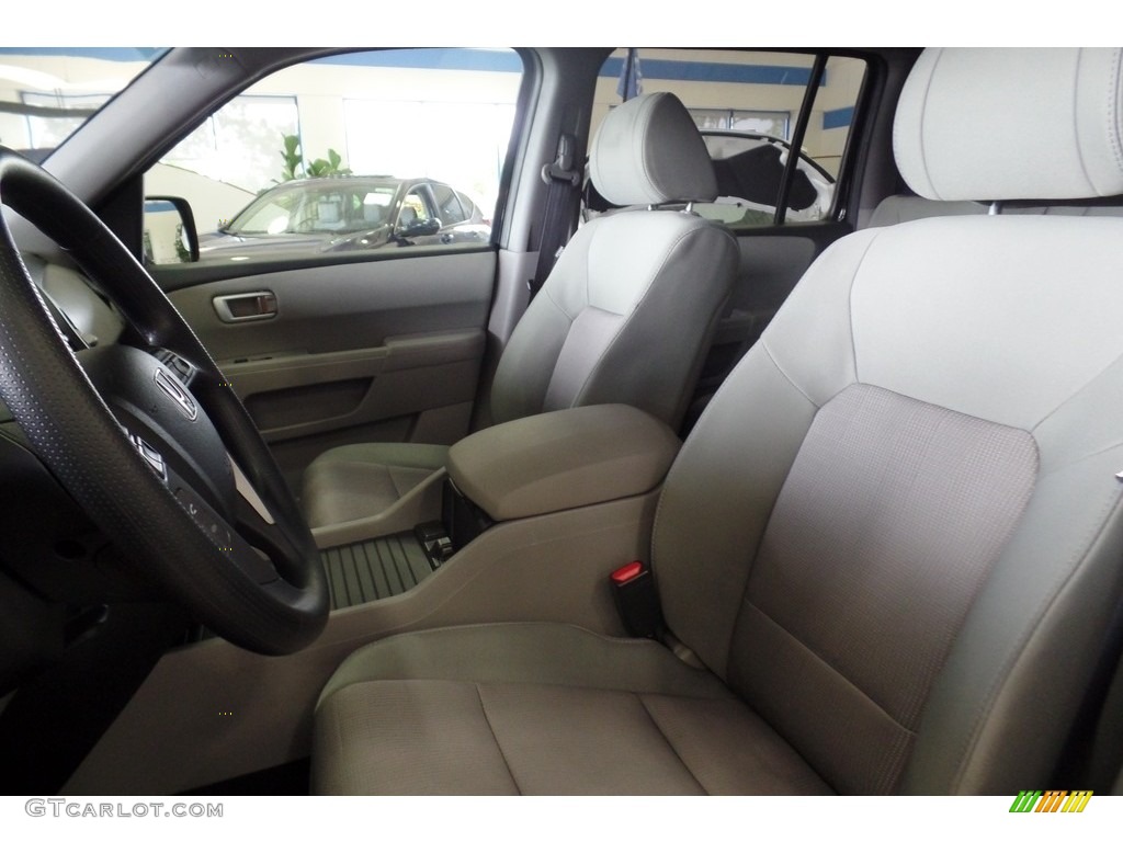 2015 Pilot EX 4WD - Crystal Black Pearl / Gray photo #14