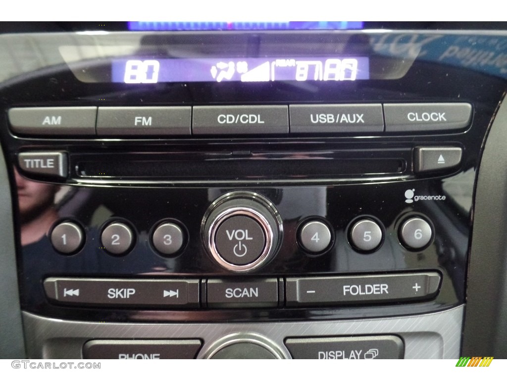 2015 Pilot EX 4WD - Crystal Black Pearl / Gray photo #25