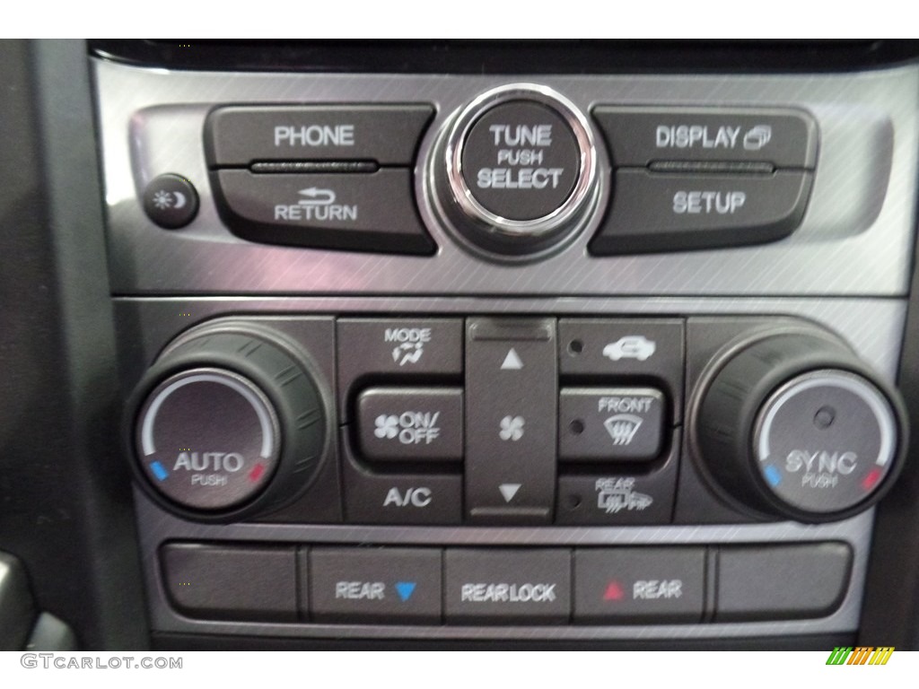 2015 Pilot EX 4WD - Crystal Black Pearl / Gray photo #26