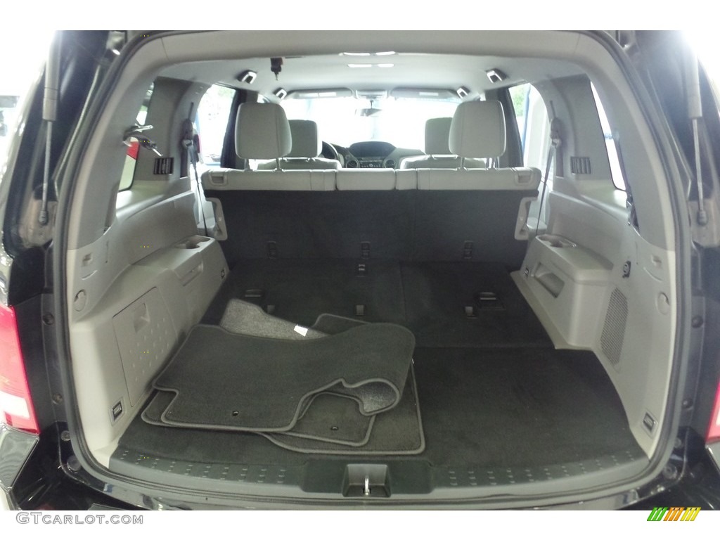 2015 Pilot EX 4WD - Crystal Black Pearl / Gray photo #31