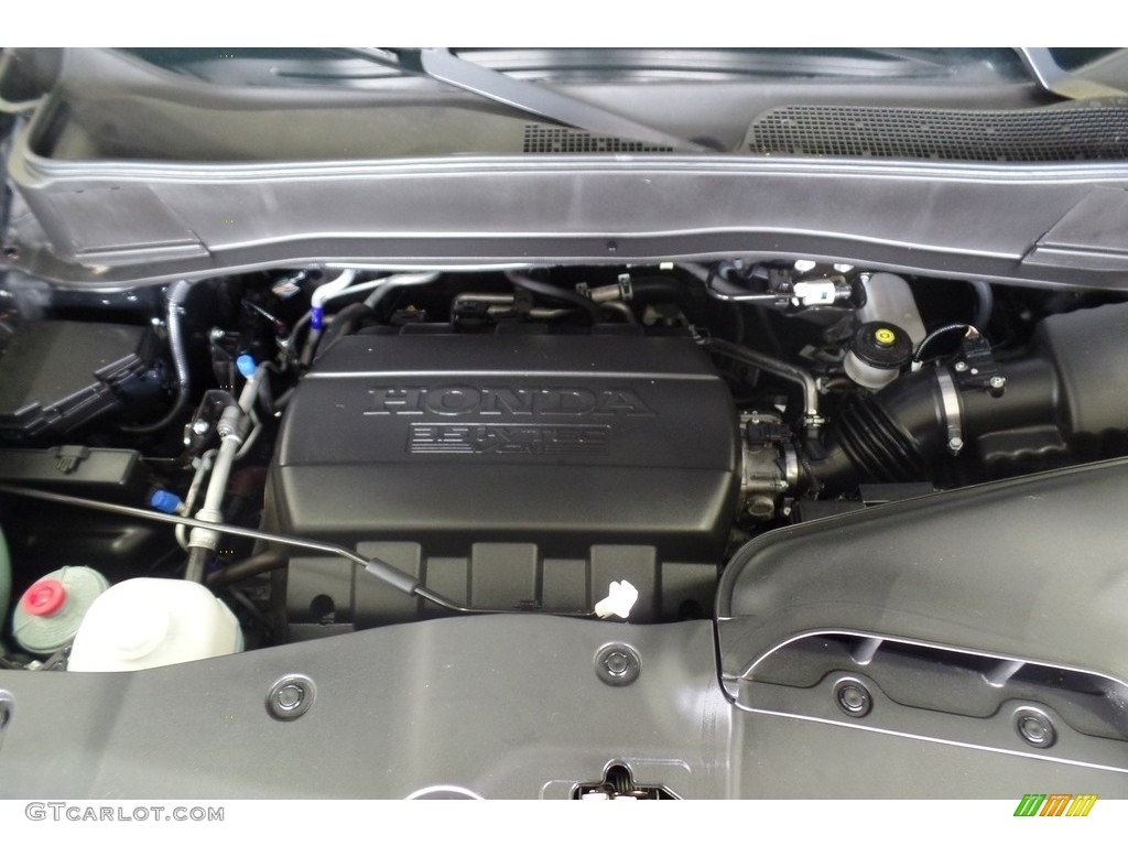 2015 Pilot EX 4WD - Crystal Black Pearl / Gray photo #32