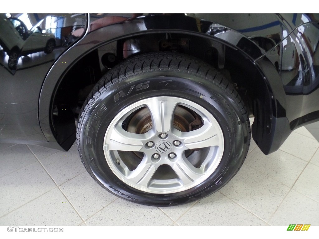 2015 Pilot EX 4WD - Crystal Black Pearl / Gray photo #34