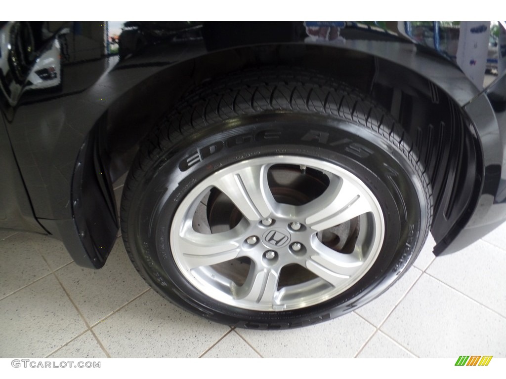 2015 Pilot EX 4WD - Crystal Black Pearl / Gray photo #36