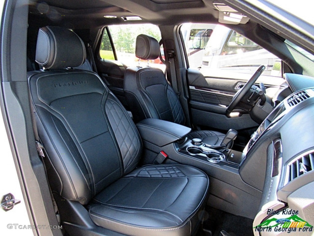 2017 Explorer Platinum 4WD - White Platinum / Ebony Black photo #11