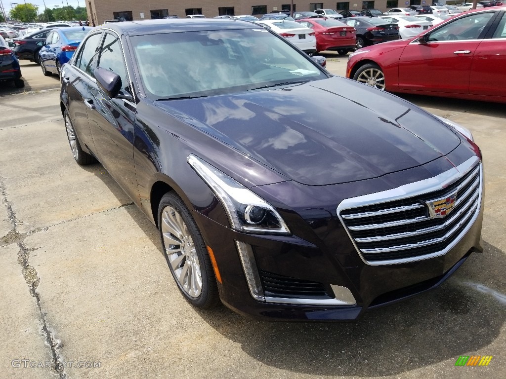 2018 Midnight Sky Metallic Cadillac CTS Luxury AWD 127548119 Photo 2