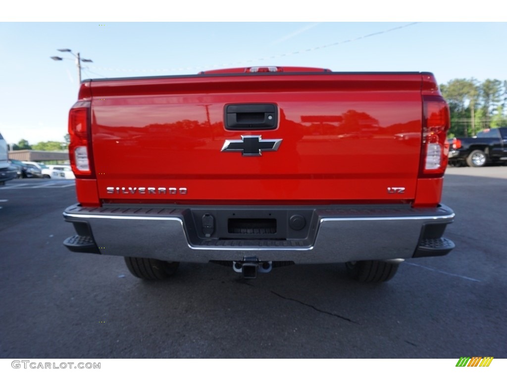 2018 Silverado 1500 LTZ Crew Cab - Red Hot / Cocoa Dune photo #12