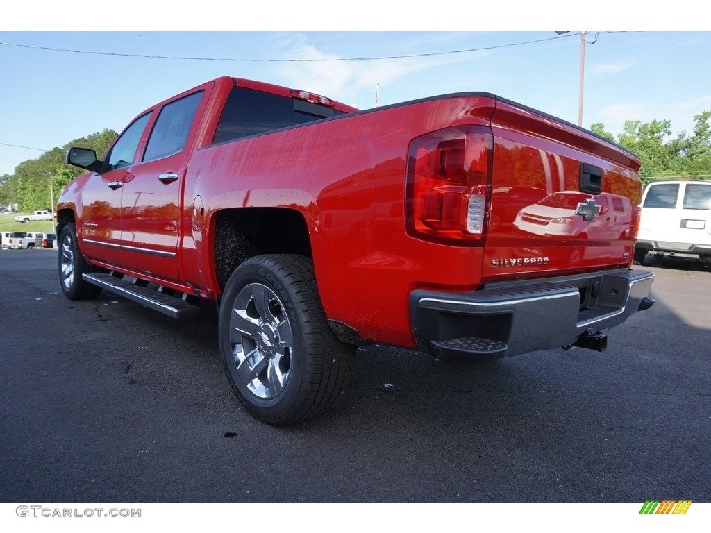 2018 Silverado 1500 LTZ Crew Cab - Red Hot / Cocoa Dune photo #13