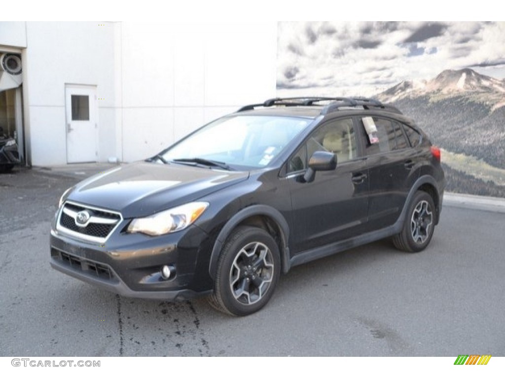 2014 XV Crosstrek 2.0i Limited - Crystal Black Silica / Ivory photo #3