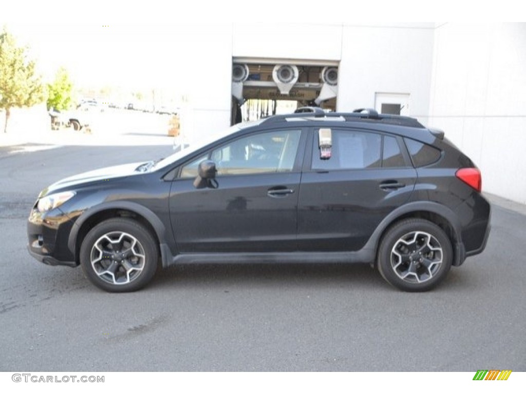 2014 XV Crosstrek 2.0i Limited - Crystal Black Silica / Ivory photo #4