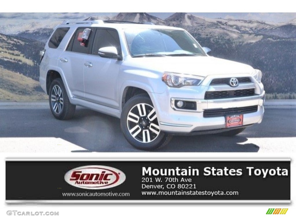 2015 4Runner Limited 4x4 - Classic Silver Metallic / Black photo #1