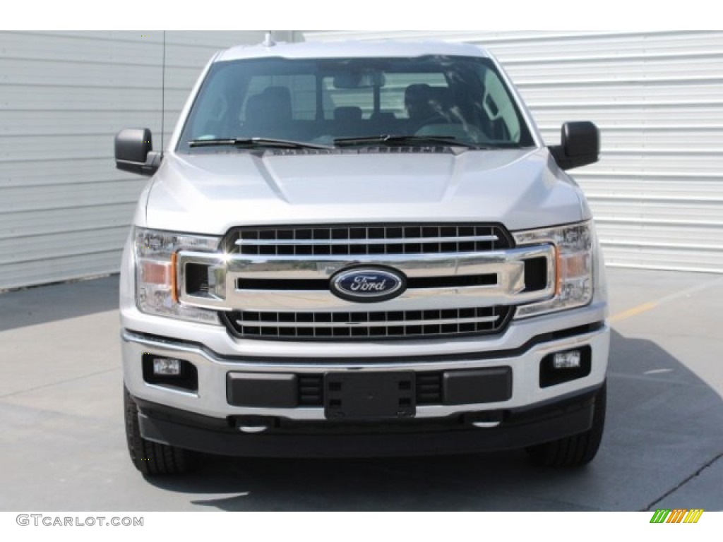 2018 F150 XLT SuperCrew 4x4 - Ingot Silver / Earth Gray photo #2