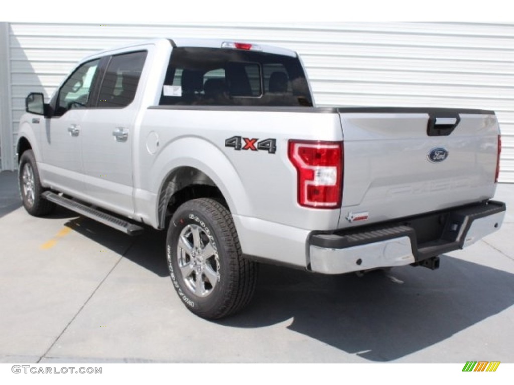 2018 F150 XLT SuperCrew 4x4 - Ingot Silver / Earth Gray photo #8