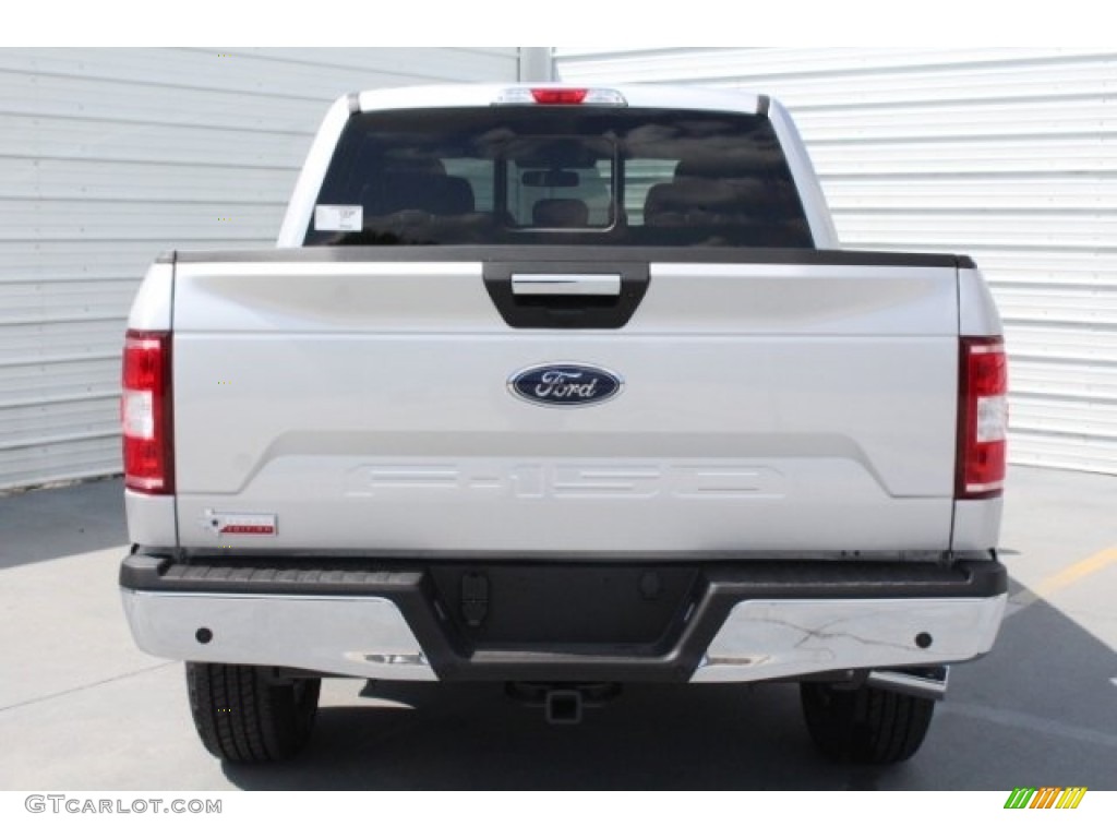 2018 F150 XLT SuperCrew 4x4 - Ingot Silver / Earth Gray photo #9