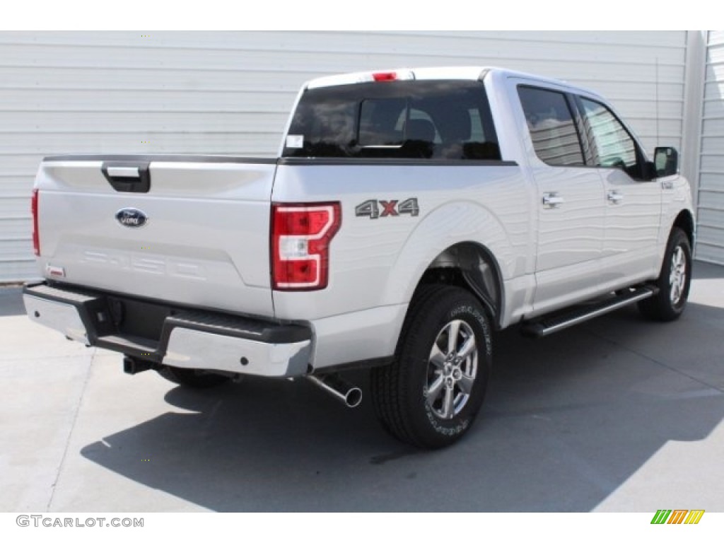 2018 F150 XLT SuperCrew 4x4 - Ingot Silver / Earth Gray photo #10