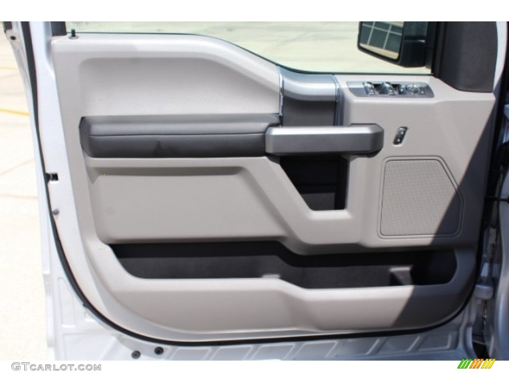 2018 F150 XLT SuperCrew 4x4 - Ingot Silver / Earth Gray photo #13