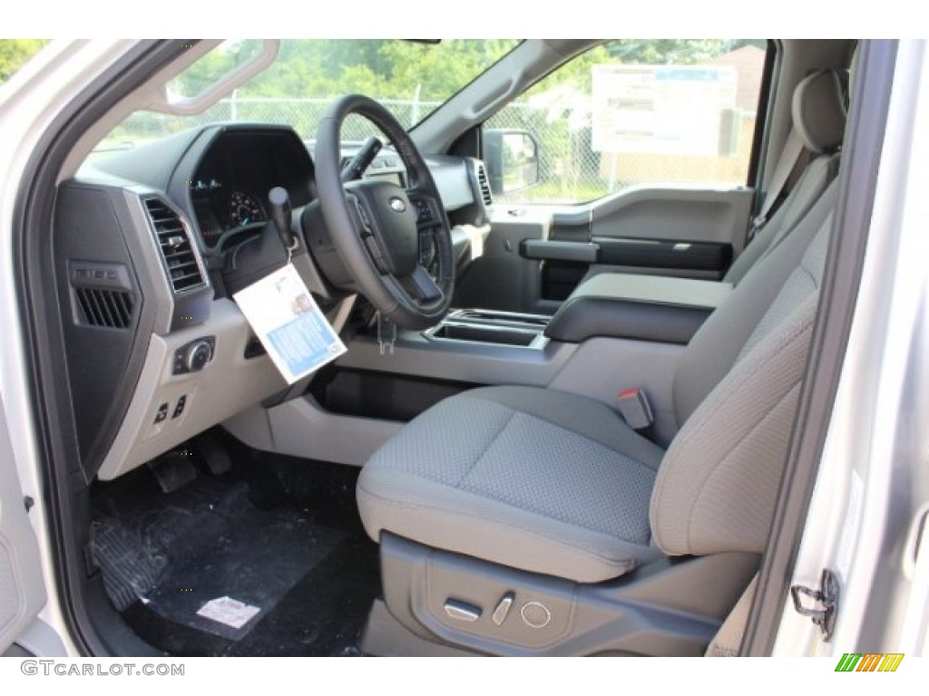 2018 F150 XLT SuperCrew 4x4 - Ingot Silver / Earth Gray photo #15
