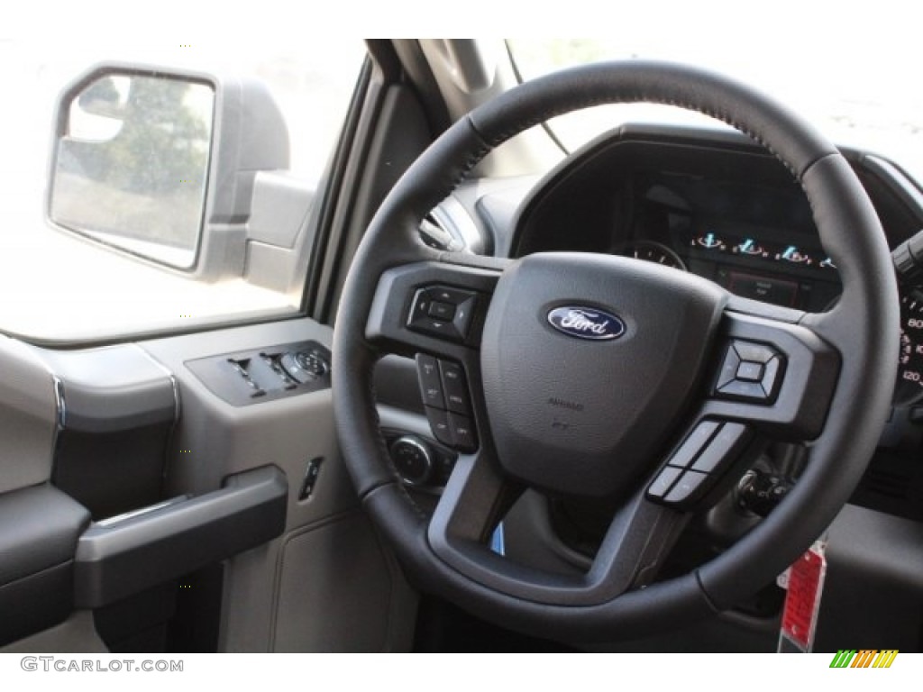 2018 F150 XLT SuperCrew 4x4 - Ingot Silver / Earth Gray photo #28