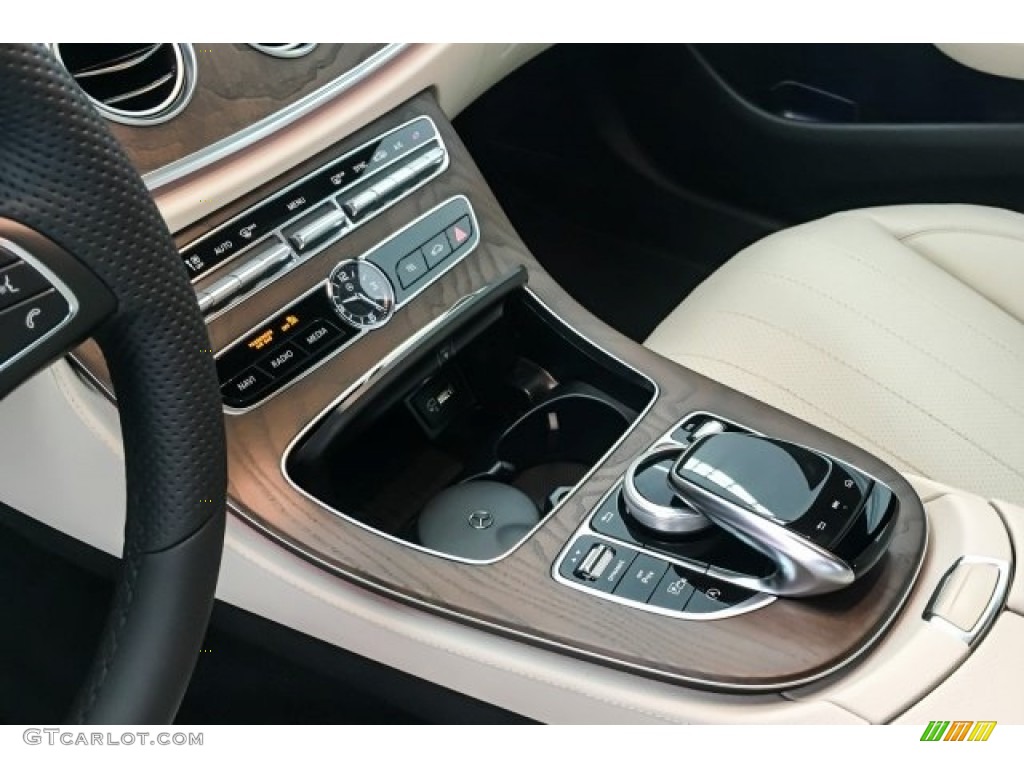 2018 E 300 Sedan - Lunar Blue Metallic / Macchiato Beige/Black photo #7