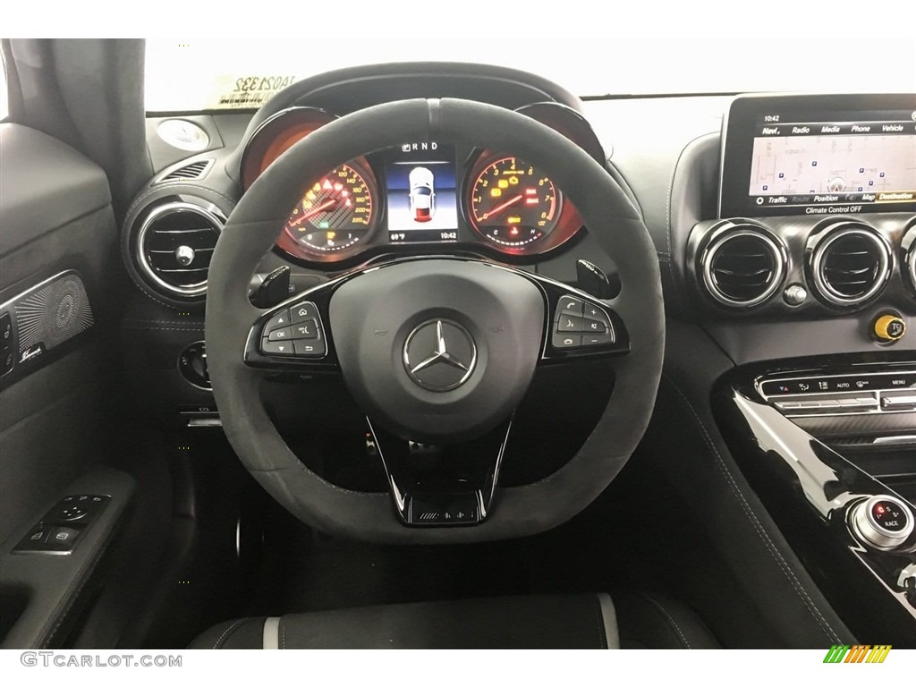 2018 Mercedes-Benz AMG GT R Coupe Black w/Dinamica Steering Wheel Photo #127570909
