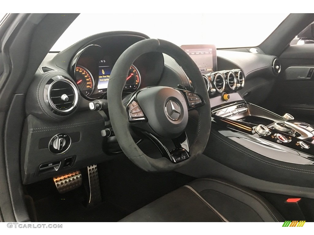 Black w/Dinamica Interior 2018 Mercedes-Benz AMG GT R Coupe Photo #127571377