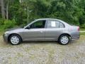 2004 Shoreline Mist Metallic Honda Civic LX Sedan  photo #2