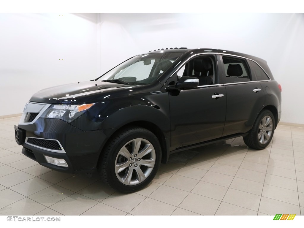 2013 MDX SH-AWD Advance - Crystal Black Pearl / Ebony photo #3