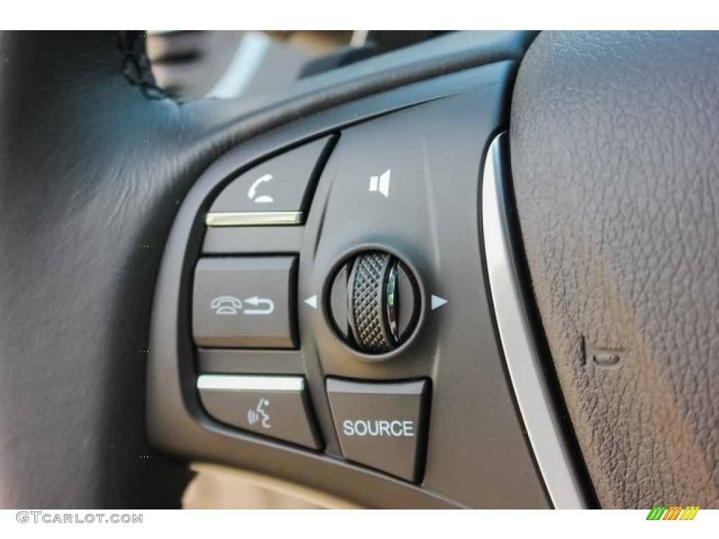2019 Acura TLX A-Spec Sedan Red Steering Wheel Photo #127572907