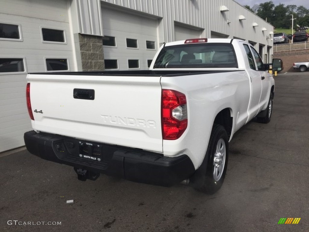 2018 Tundra SR Double Cab 4x4 - Super White / Graphite photo #3