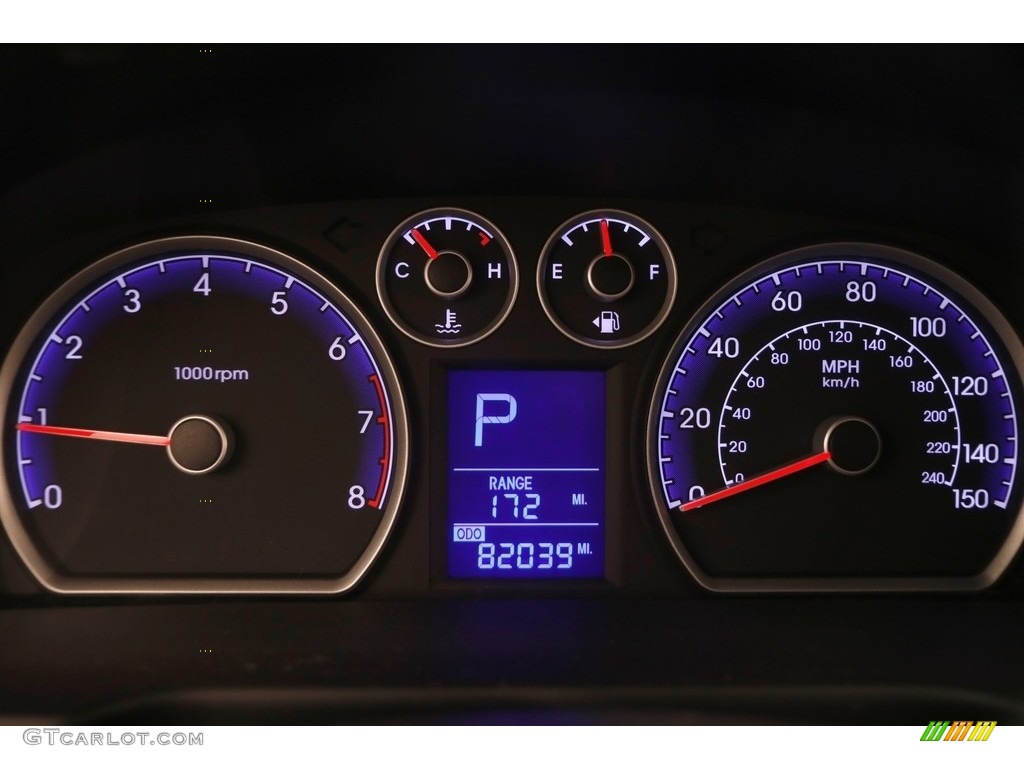 2010 Elantra Touring GLS - Chilipepper Red / Black photo #8