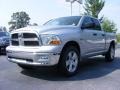 2009 Bright Silver Metallic Dodge Ram 1500 SLT Quad Cab 4x4  photo #1