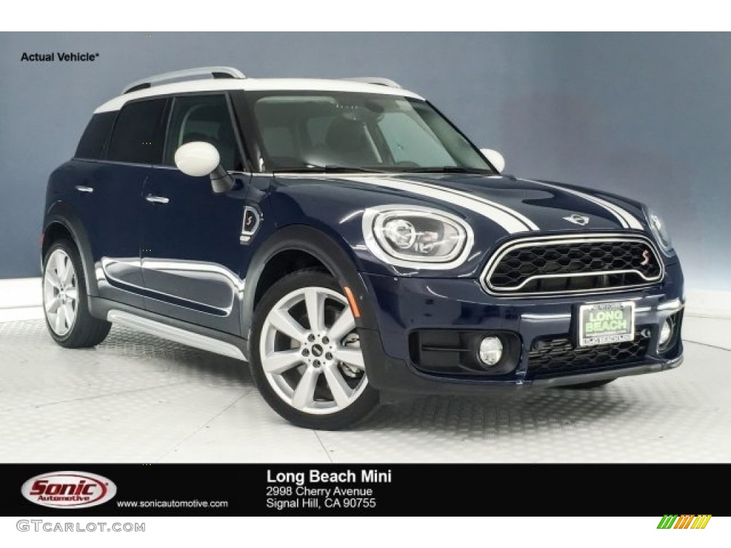 2018 Countryman Cooper S - Lapisluxury Blue / Carbon Black photo #1