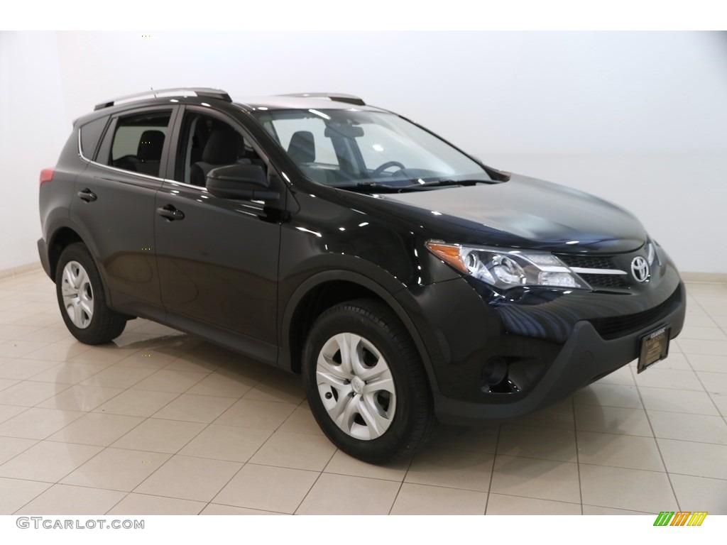 Black Toyota RAV4