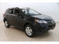 2015 Black Toyota RAV4 LE  photo #1