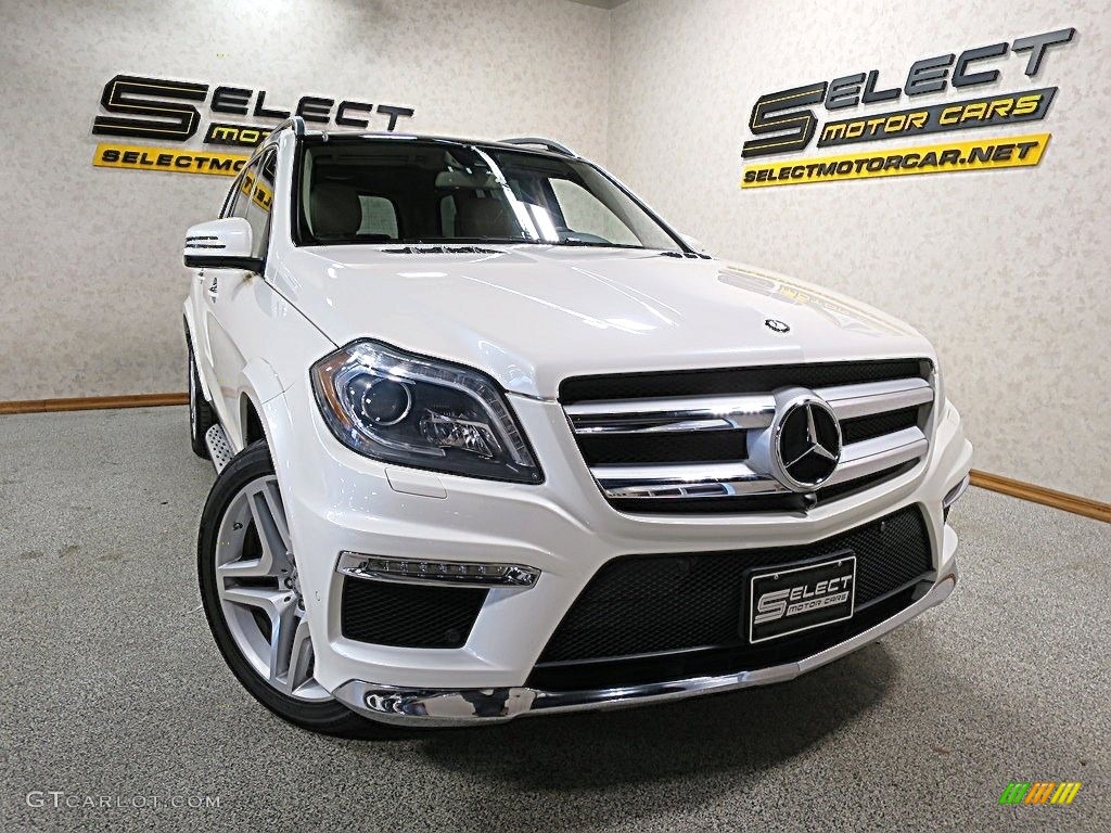 2014 GL 550 4Matic - Diamond White Metallic / Almond Beige photo #6