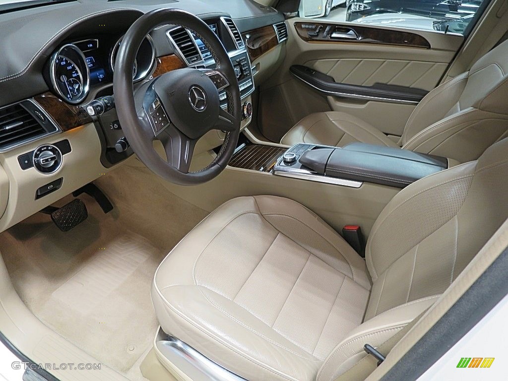 2014 GL 550 4Matic - Diamond White Metallic / Almond Beige photo #14